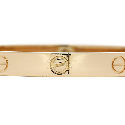 Cartier 18k Yellow Gold Love Bracelet 18 4 of 9