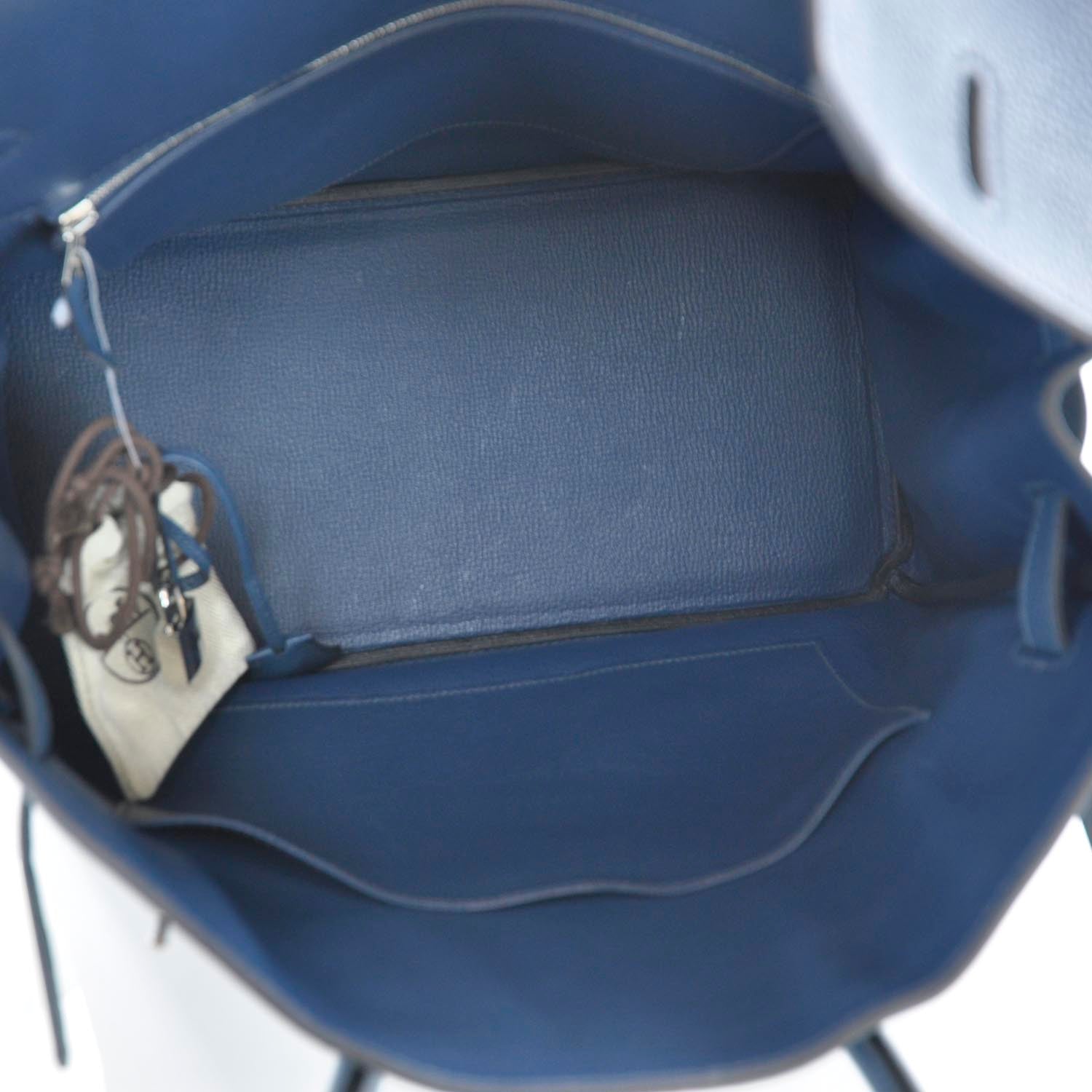 Hermes Togo Birkin 35 Bleu de Prusse 8 of 9