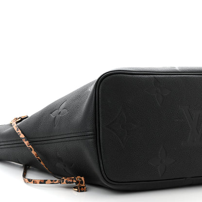 Louis Vuitton Empreinte Monogram Giant Wild at Heart Neverfull MM Black 9 of 11
