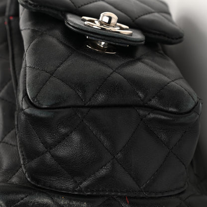 Chanel Calfskin Quilted Large Cambon Multipocket Reporter Black 16 of 17