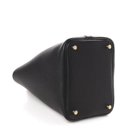 Hermes Taurillon Clemence Picotin Lock 18 PM Black 4 of 11