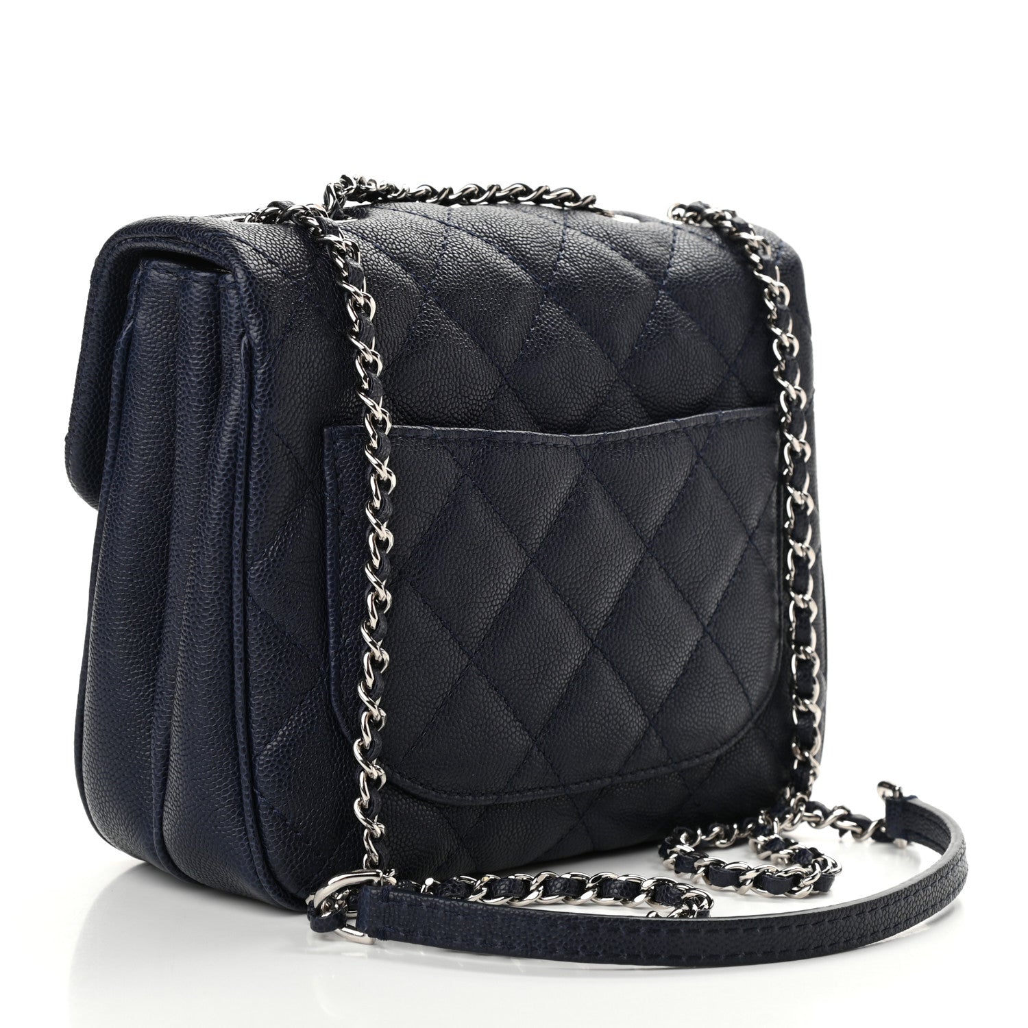 Chanel Caviar Quilted Small Urban Companion Flap Navy 3 of 10