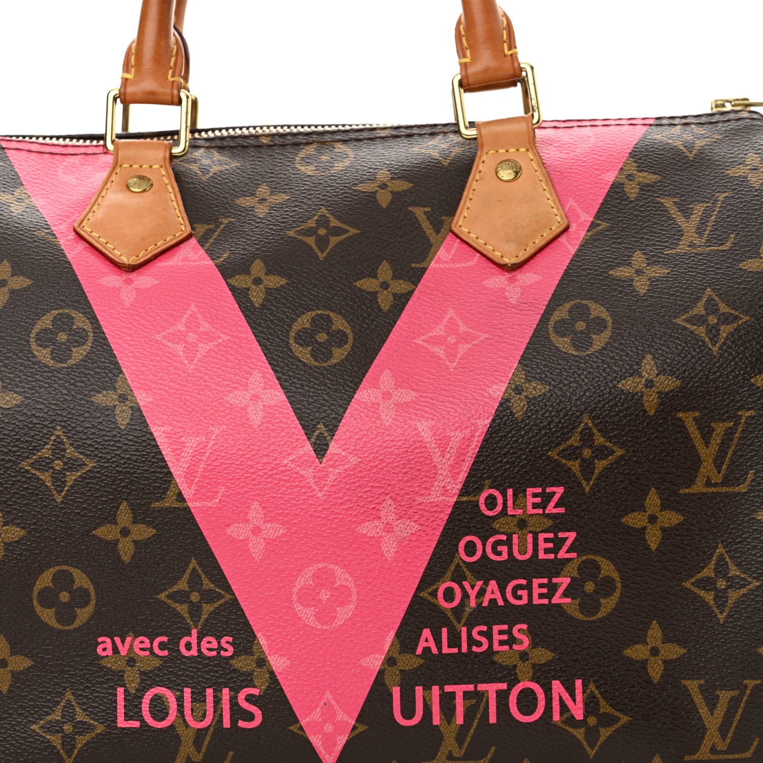 Louis Vuitton Monogram Speedy 30 V Grenade 8 of 14