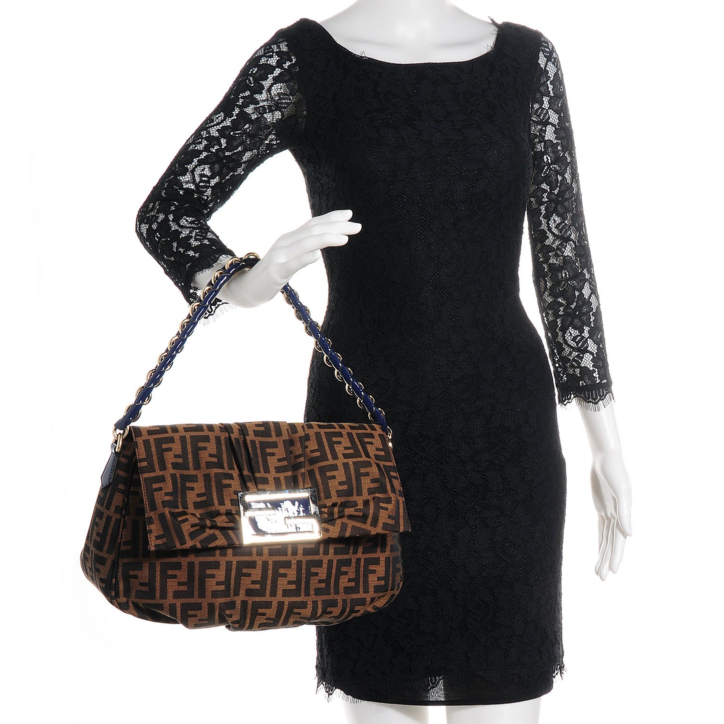 Zucca Mia Shoulder Flap Tobacco Blue