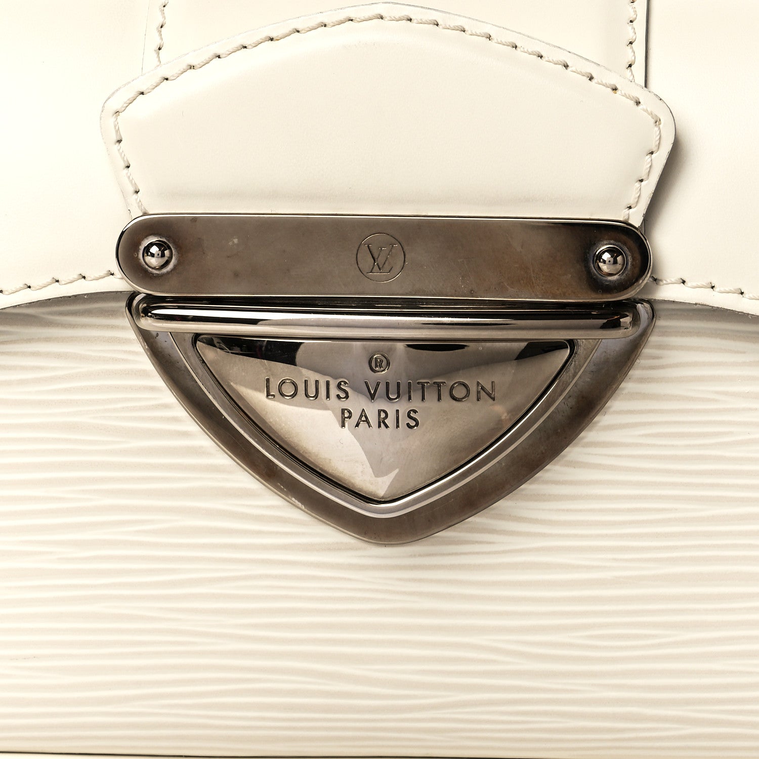 Louis Vuitton Epi Montaigne Clutch Ivory 7 of 10