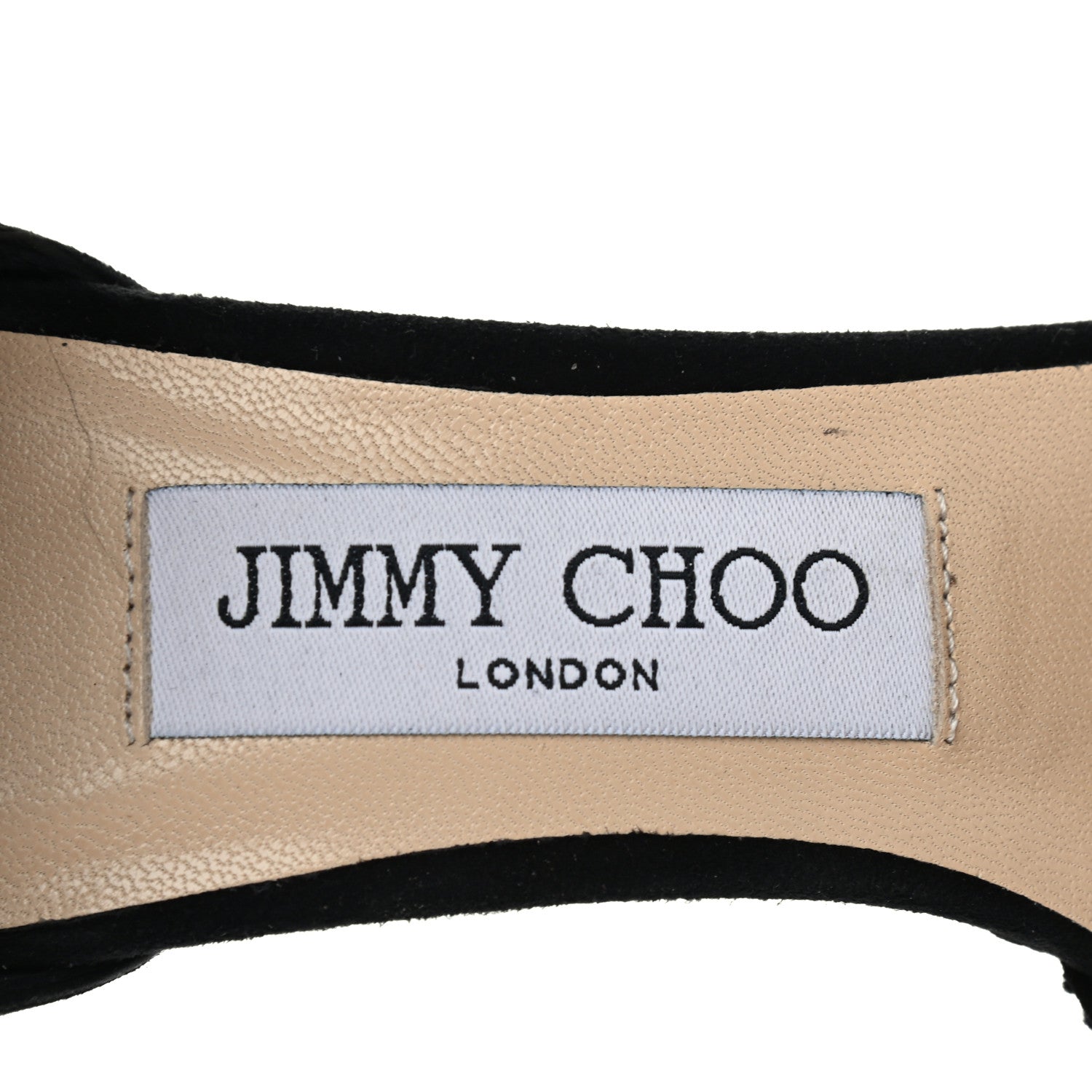 Jimmy Choo Velvet Fox Fur Suri 100 Ankle Strap Sandals 36.5 Anthracite Black 7 of 7