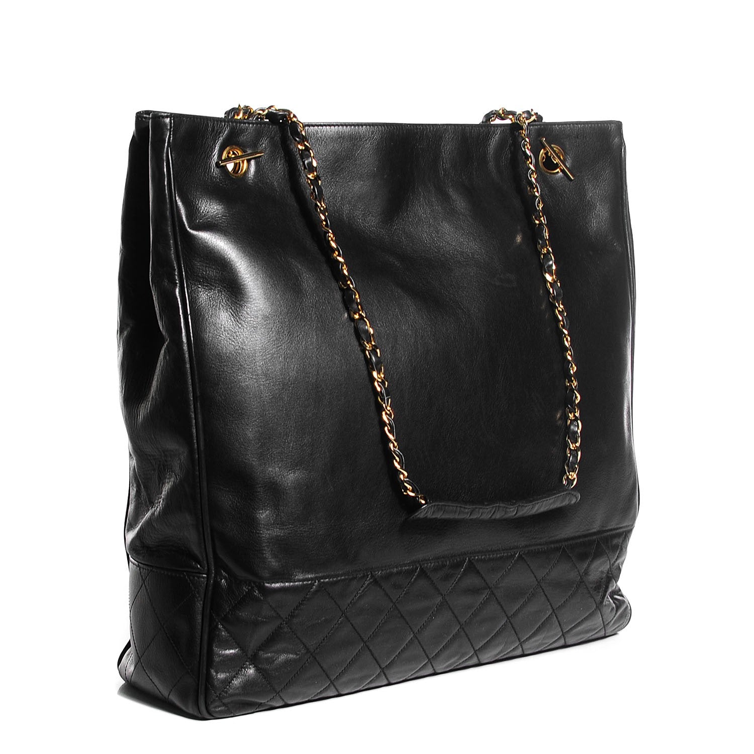 Chanel Lambskin Shoulder Bag Black 3 of 8