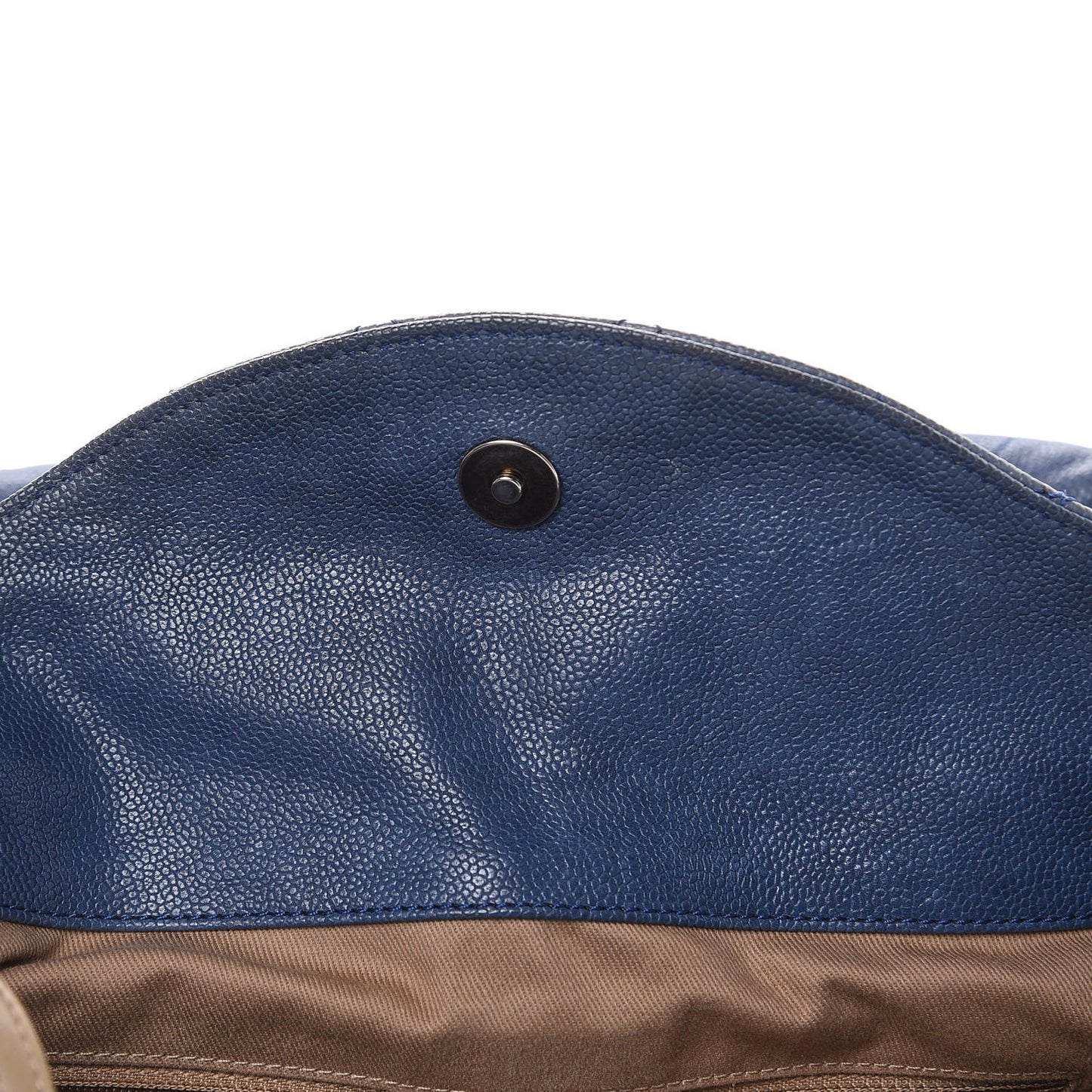 Caviar Quilted Simply CC Hobo Blue
