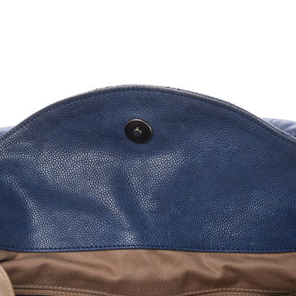 Chanel Caviar Quilted Simply CC Hobo Blue 17 of 18