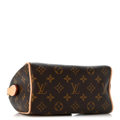 Louis Vuitton Monogram Speedy Bandouliere 20 Black 4 of 10