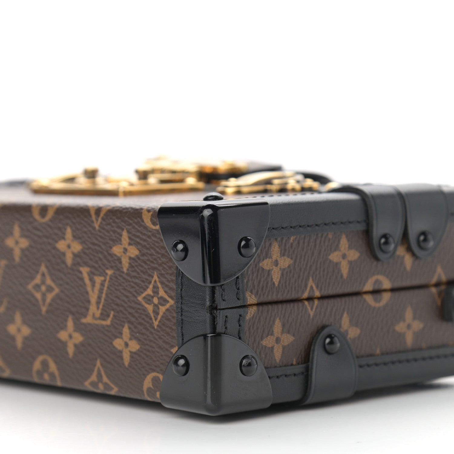 Louis Vuitton Monogram Petite Malle Black 9 of 9