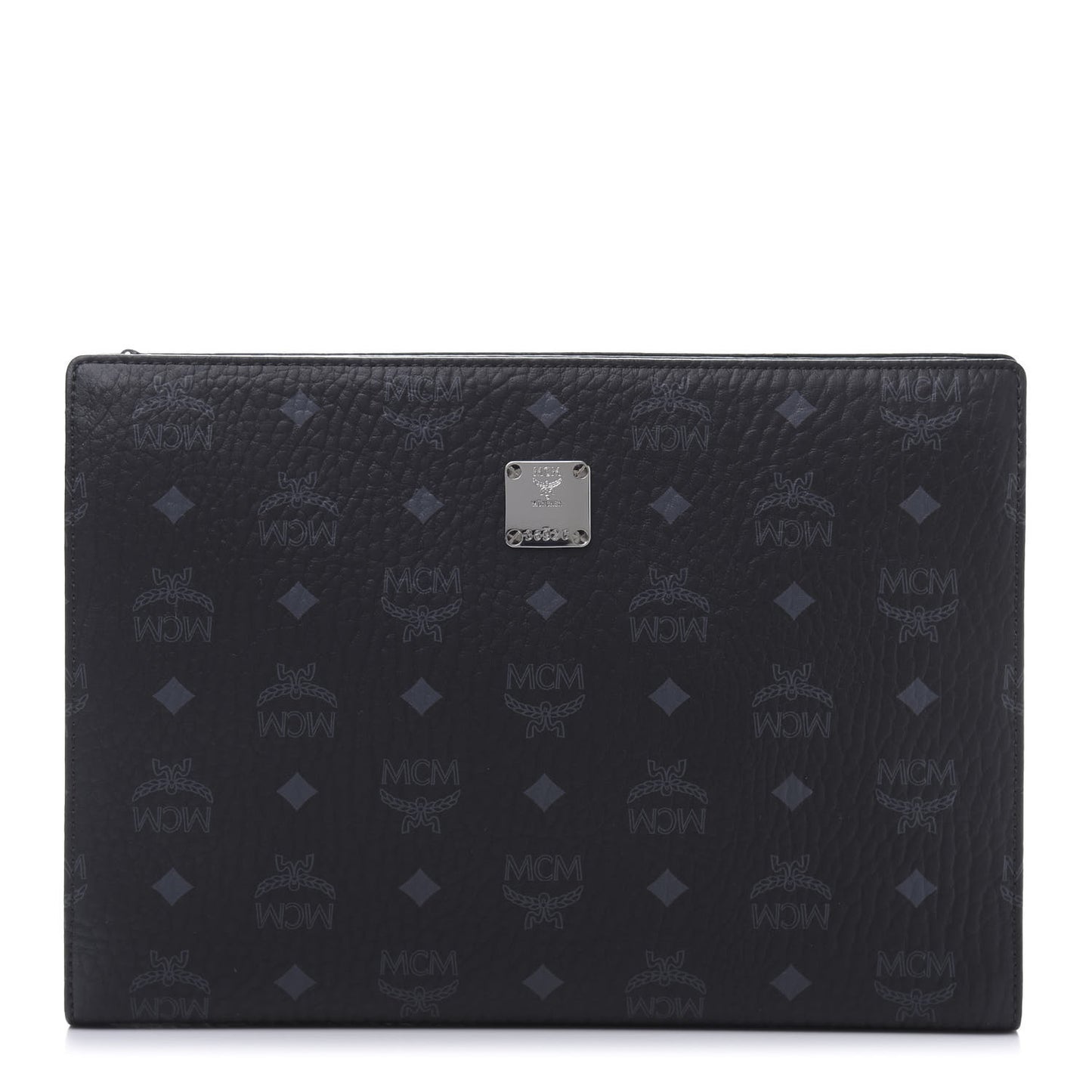 Visetos Medium Zip Pouch Black