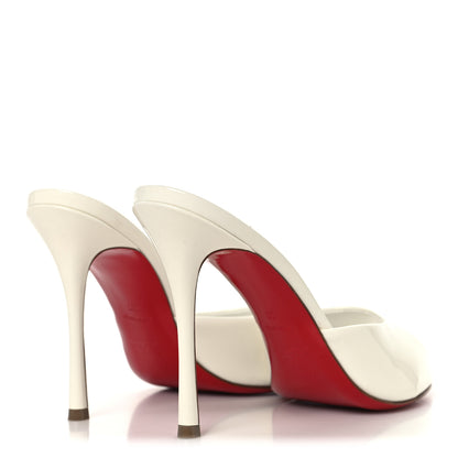 Christian Louboutin Patent Me Dolly 100 Sandals 37 White 5 of 8