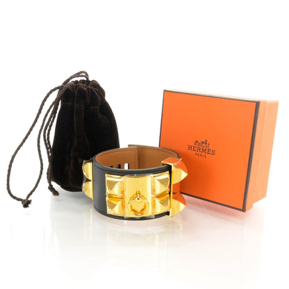 Hermes Chamonix Collier de Chien CDC Bracelet Black 8 of 8