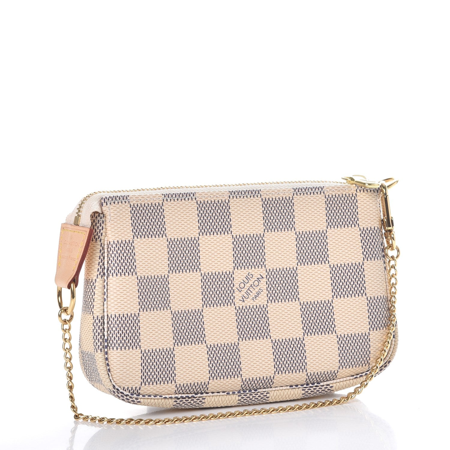 Louis Vuitton Damier Azur Mini Pochette Accessories 3 of 8