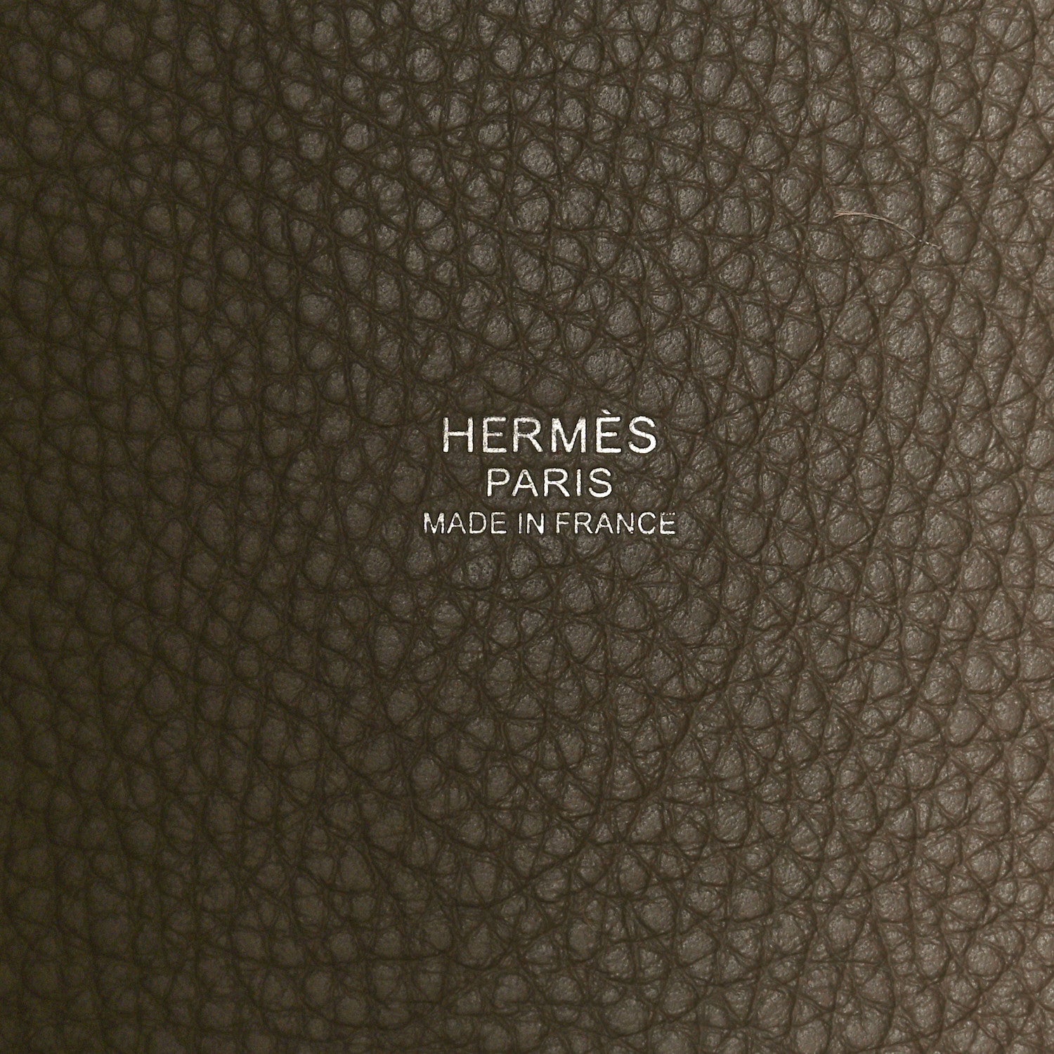 Hermes Taurillon Clemence Picotin Lock 26 GM Etoupe 6 of 9