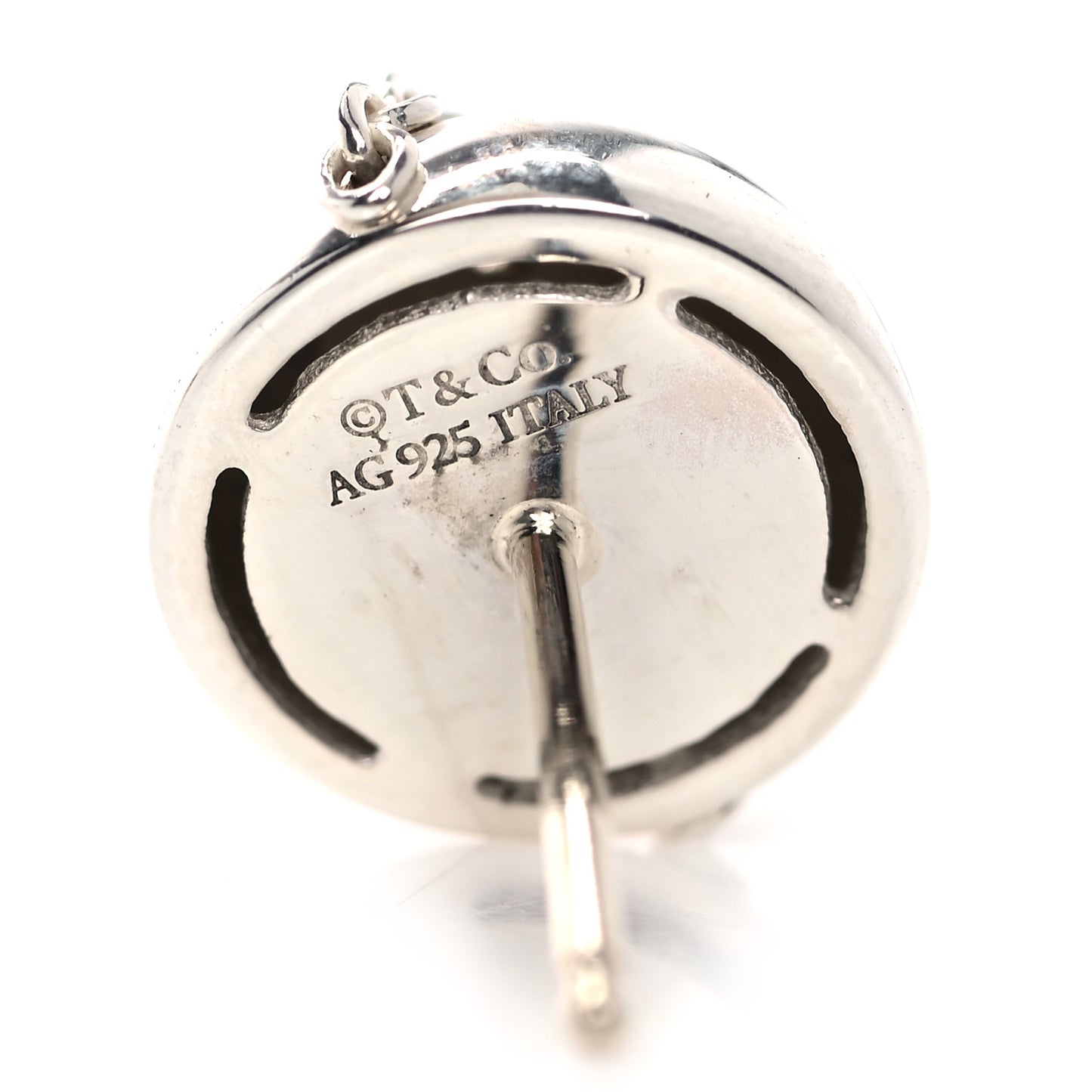 Sterling Silver HardWear Bolt Ball Earrings