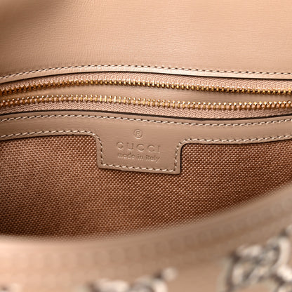 Gucci GG Shadow Monogram Small Luce Shoulder Bag Beige 6 of 10