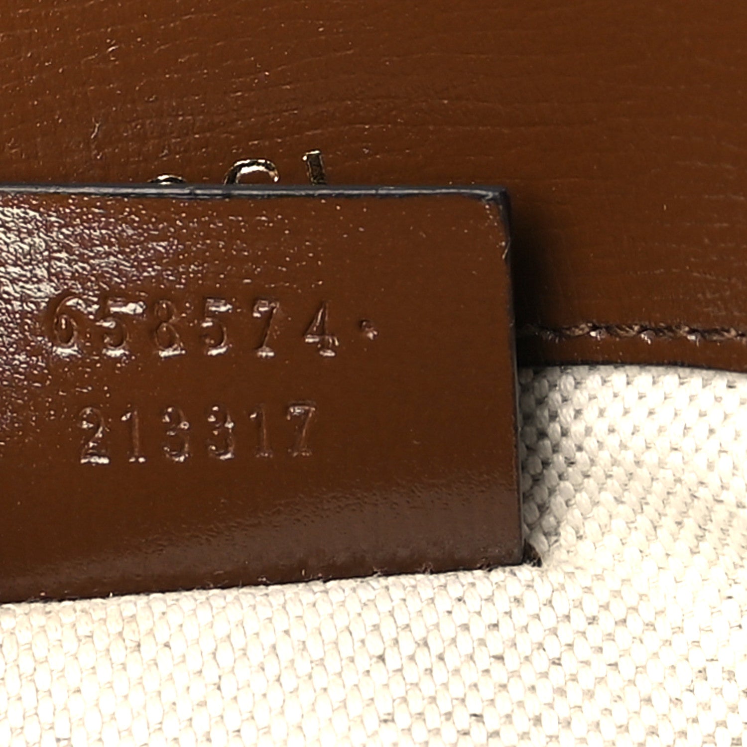 Gucci GG Supreme Monogram Web Mini Horsebit 1955 Shoulder Bag Beige Brown Sugar 7 of 9