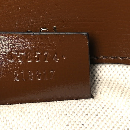 Gucci GG Supreme Monogram Web Mini Horsebit 1955 Shoulder Bag Beige Brown Sugar 7 of 9