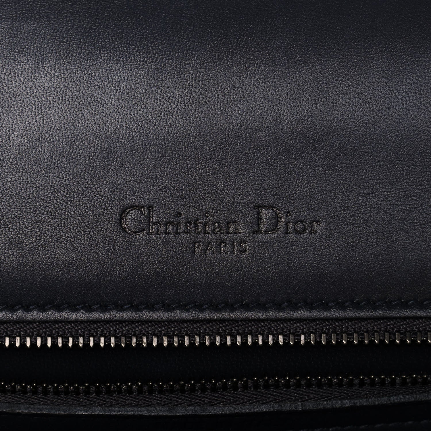 Christian Dior Metallic Patent Micro-Cannage Small Diorama Flap Bag Onyx Black 6 of 11