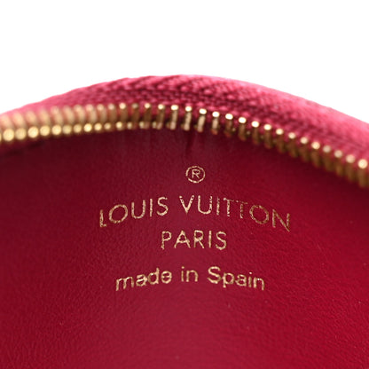 Louis Vuitton Monogram Zipped Card Holder Fuchsia 6 of 7