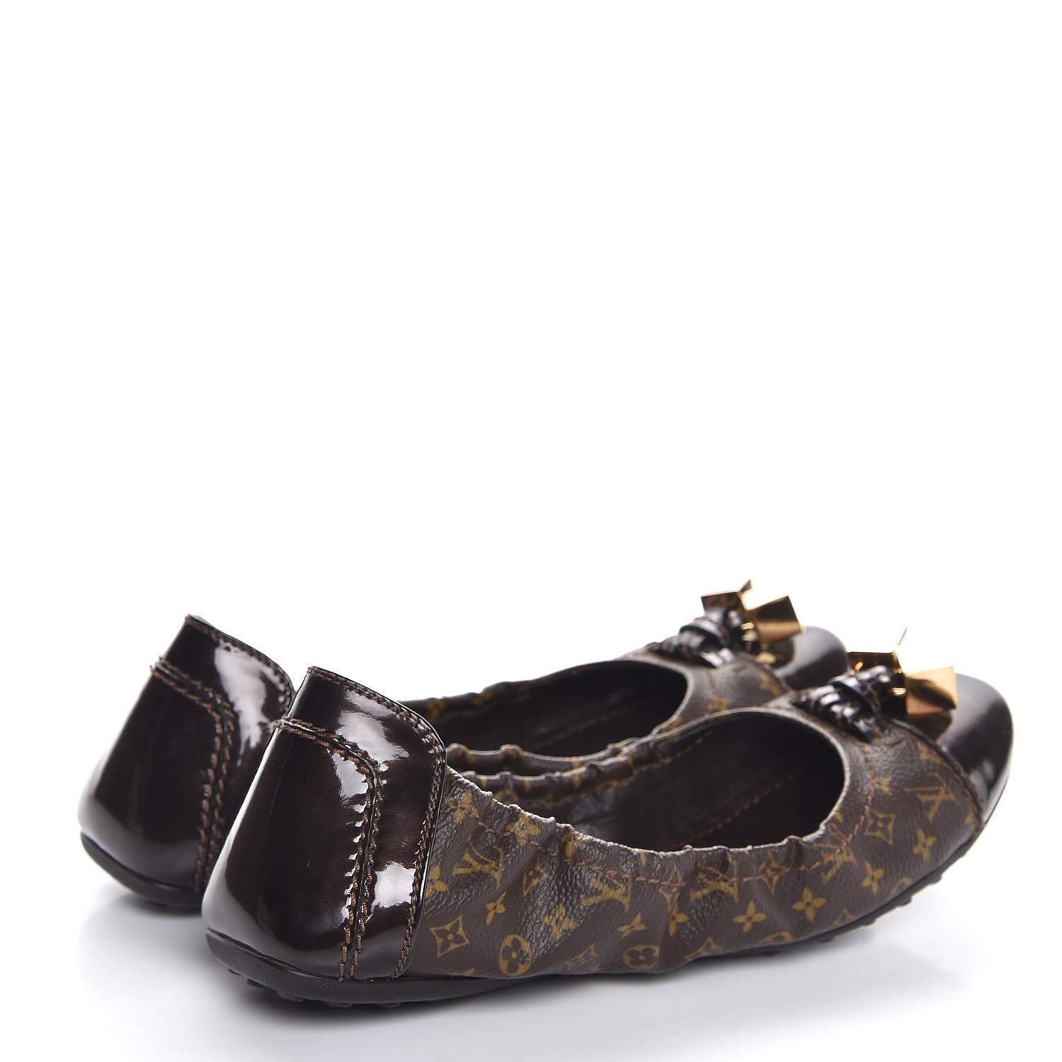 Louis Vuitton Monogram Lovely Ballet Flats 37.5 4 of 11
