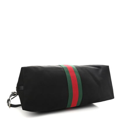 Gucci Techno Canvas Web Duffle Black 4 of 12