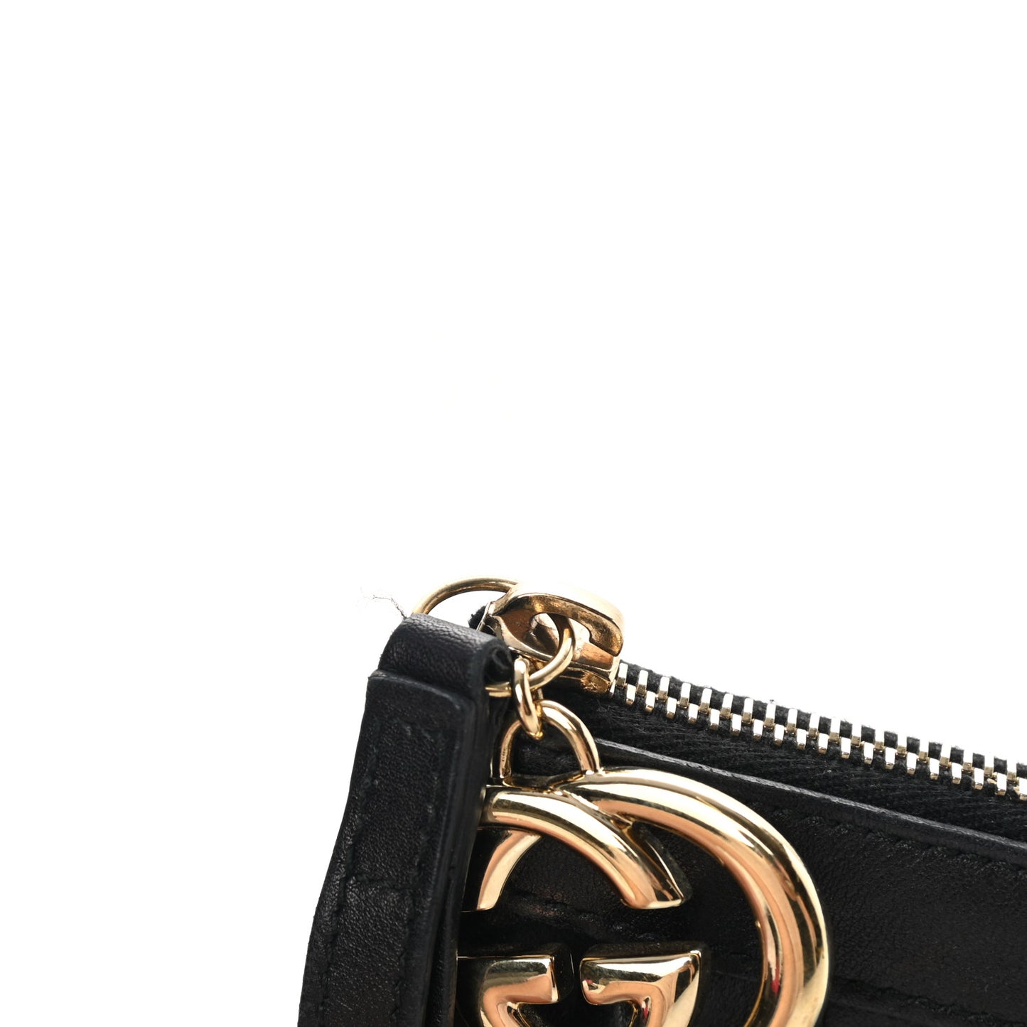 Guccissima Signature New Britt Wristlet Black