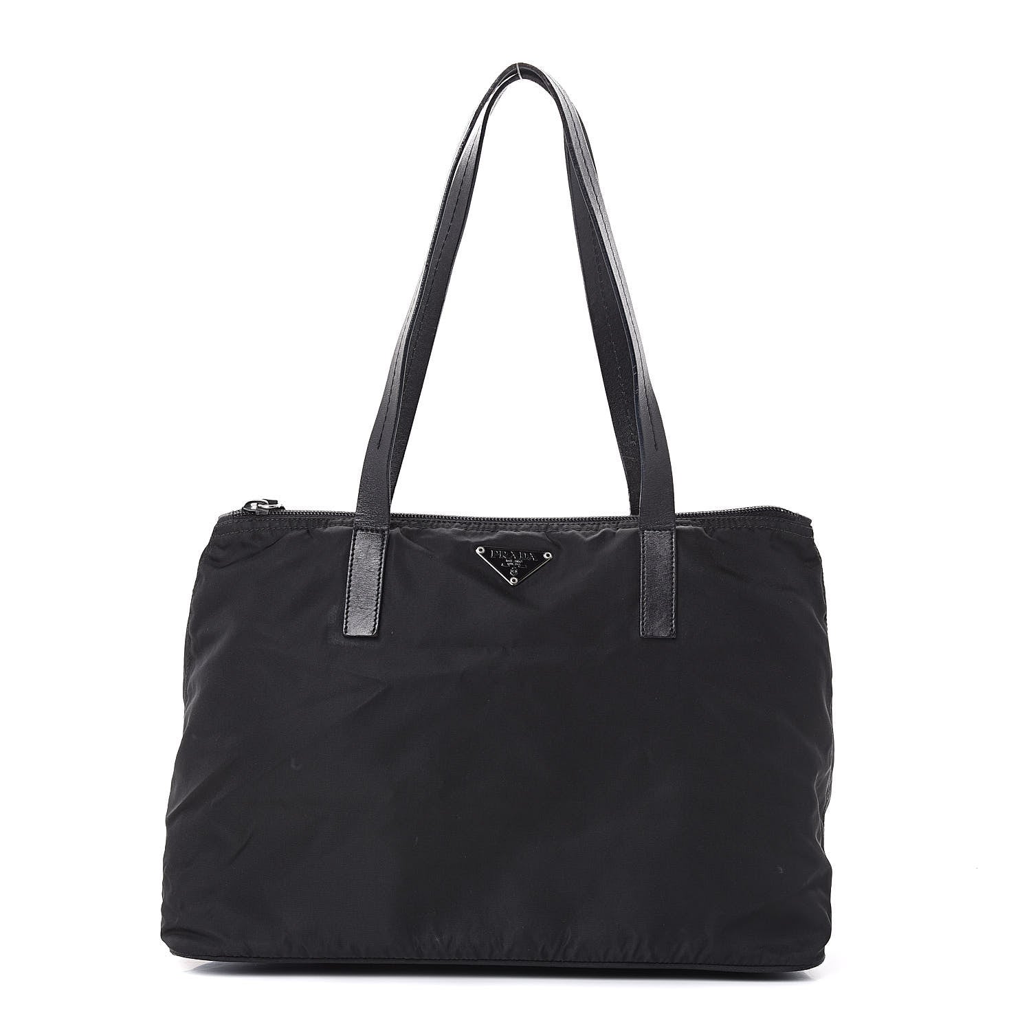 Prada Tessuto Nylon Tote Black 1 of 15
