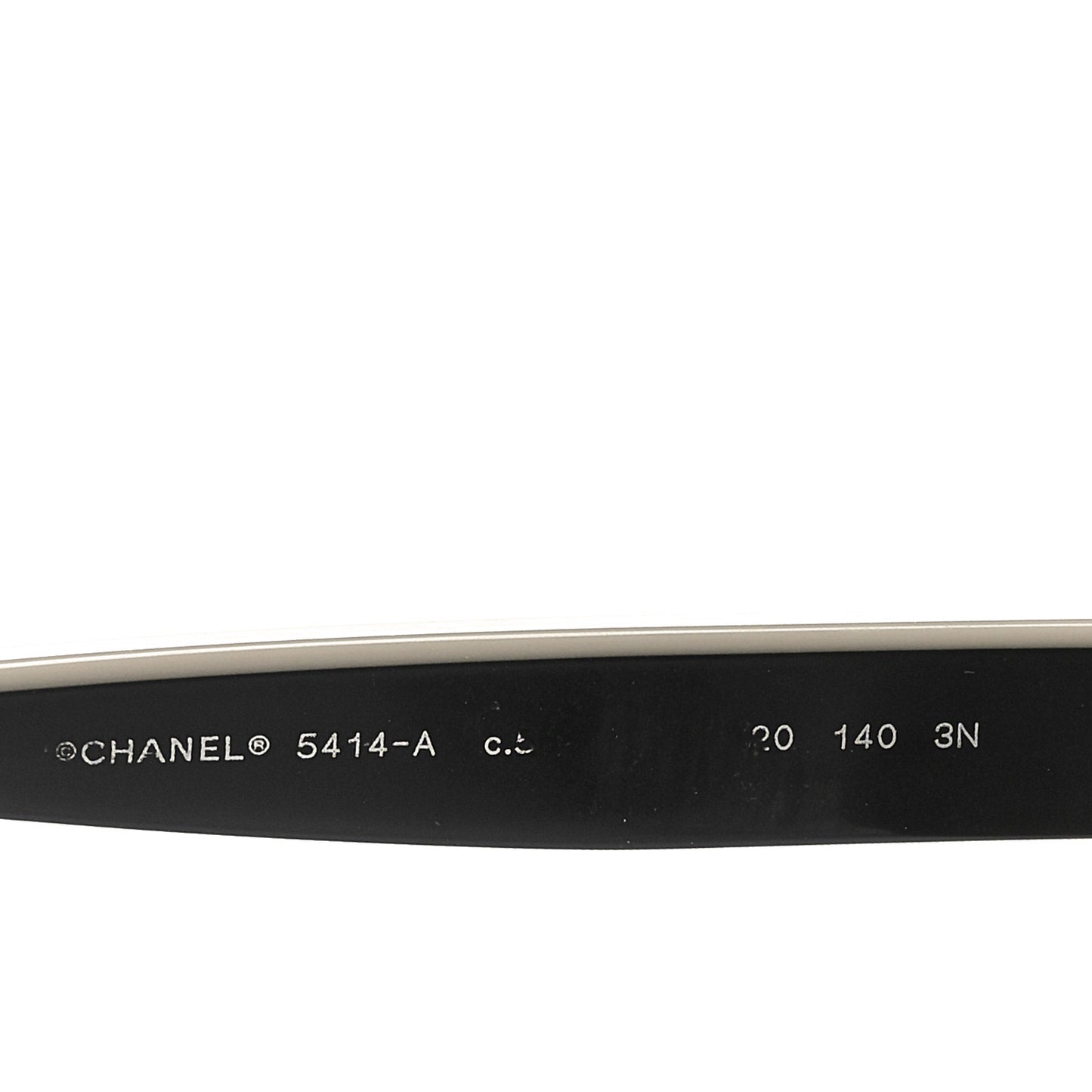 Acetate CC Butterfly Sunglasses 5414-A Black Beige