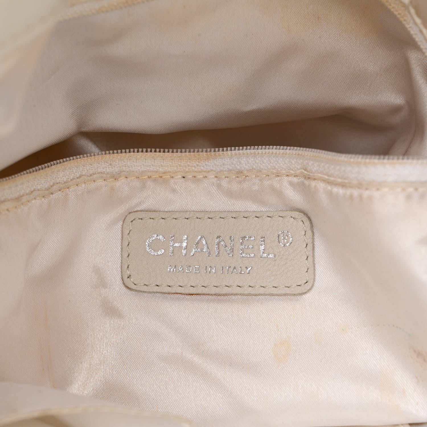Chanel Calfskin Baby Coco Cabas White 6 of 17