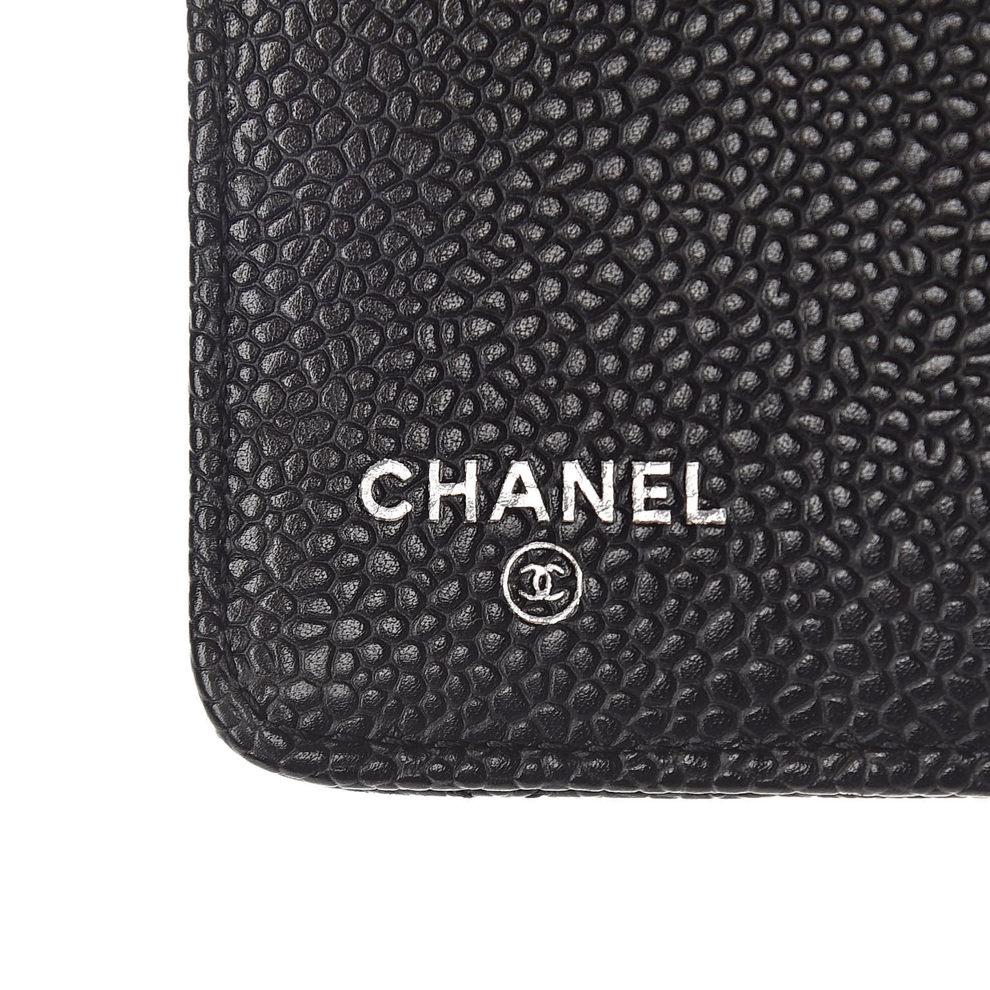 Caviar Quilted Agenda Cover Black
