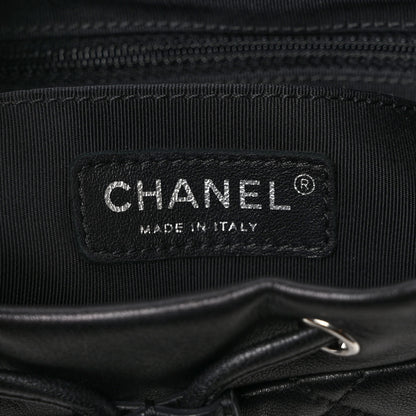 Chanel Calfskin Quilted Small Urban Spirit Backpack Black 6 of 9
