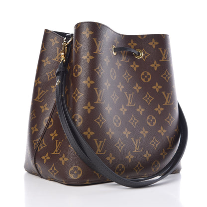 Louis Vuitton Monogram Neonoe MM Black 3 of 6