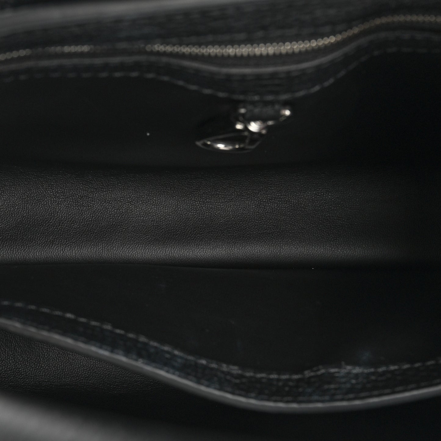 LV x YK Taurillon Flower Capucines BB Black