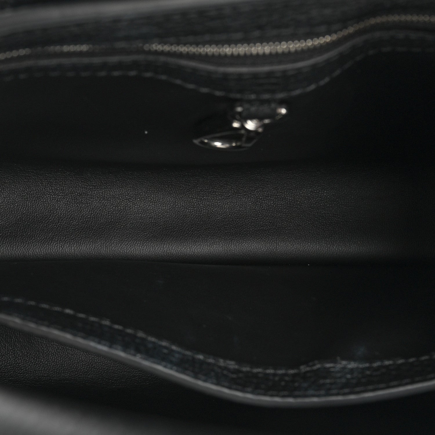 Louis Vuitton LV x YK Taurillon Flower Capucines BB Black 6 of 12