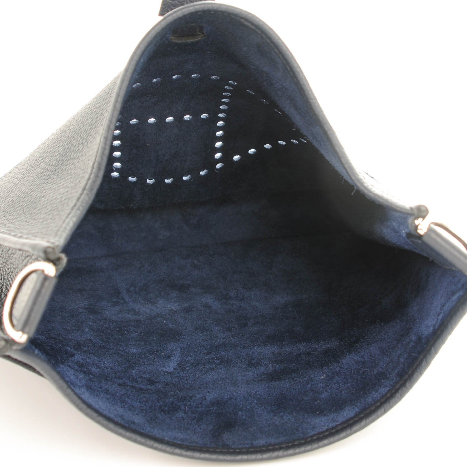 Hermes Taurillon Clemence Evelyne III PM Bleu Nuit 7 of 7