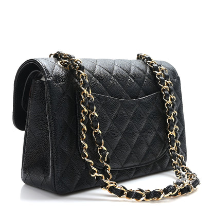 Chanel Caviar Quilted Small Double Flap Black 3 of 10