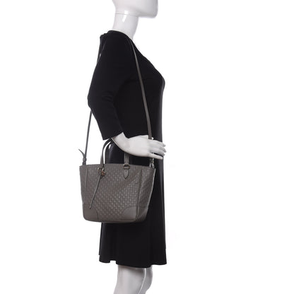 Gucci Microguccissima Small Bree Tote Graphite 2 of 10