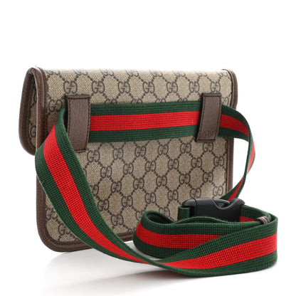 Gucci GG Supreme Monogram Neo Vintage Web Belt Bag Brown 3 of 10