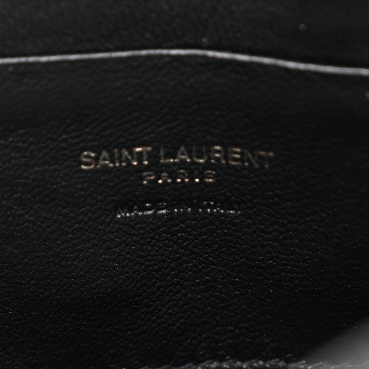 Calfskin Matelasse Monochrome Monogram Mini Lou Camera Bag Black