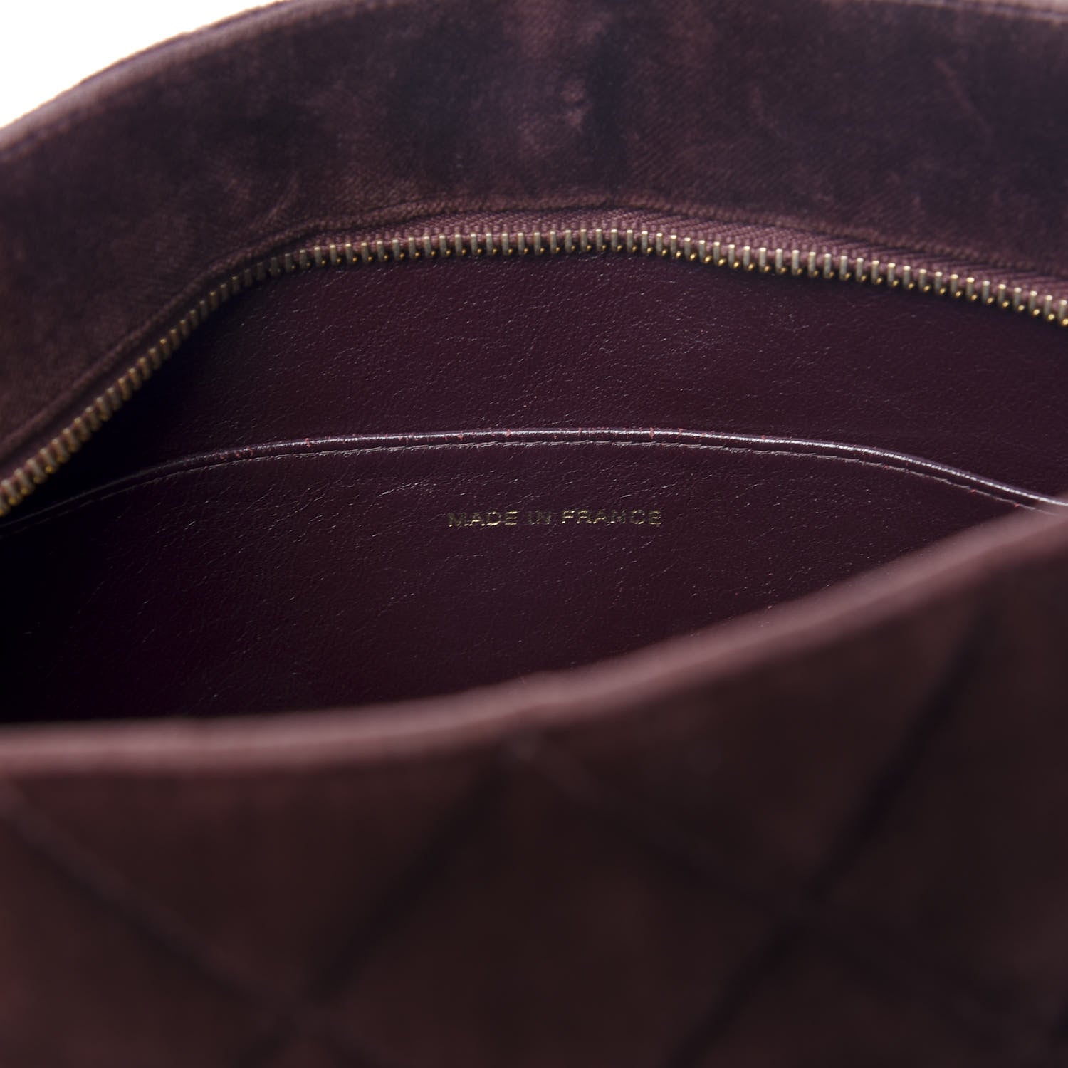 Chanel Velvet Quilted Medallion Tote Brown 6 of 12