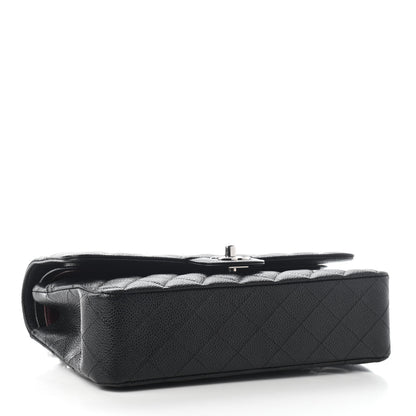 Chanel Caviar Quilted Medium Double Flap Black 4 of 9