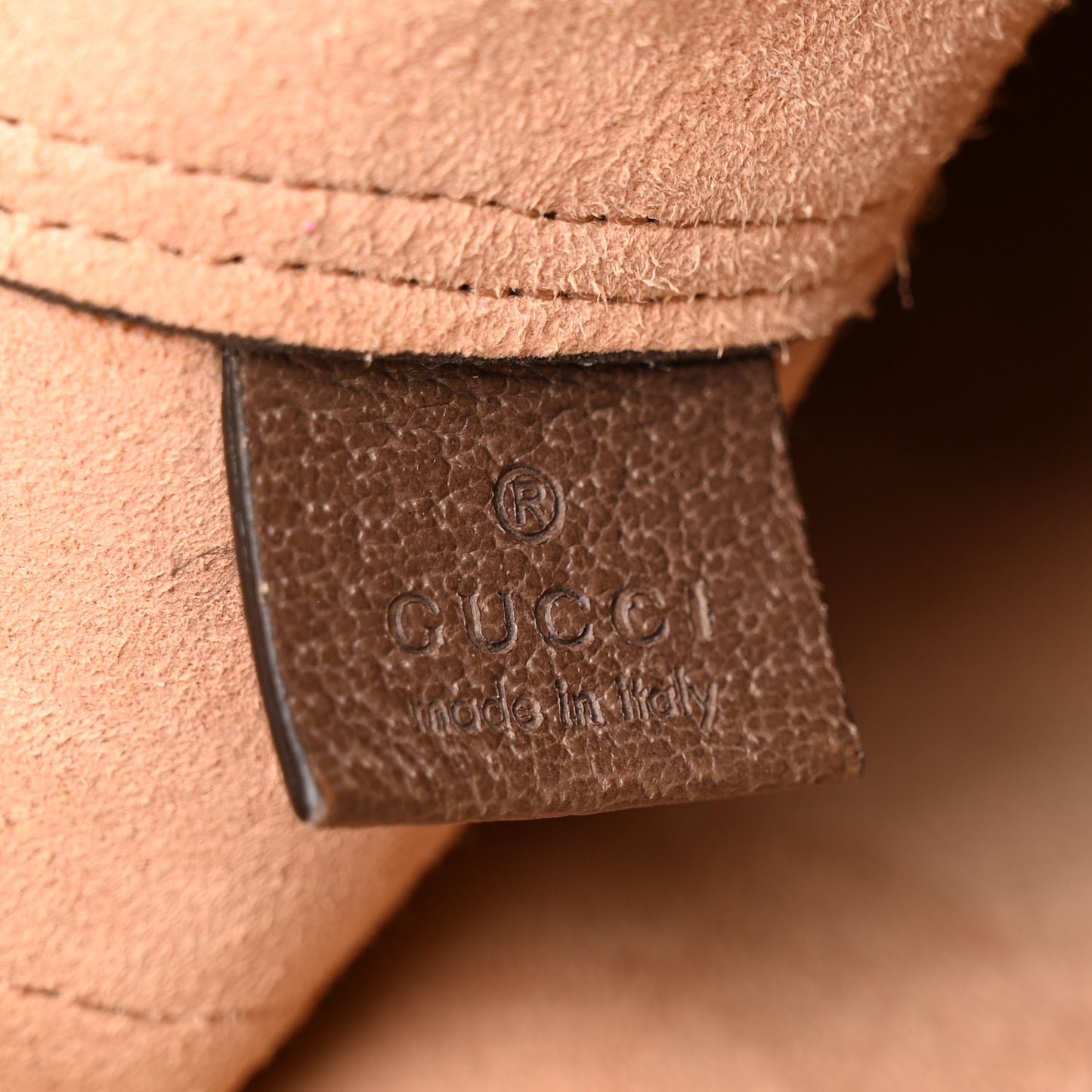 GG Supreme Monogram Web Ophidia Tote Brown