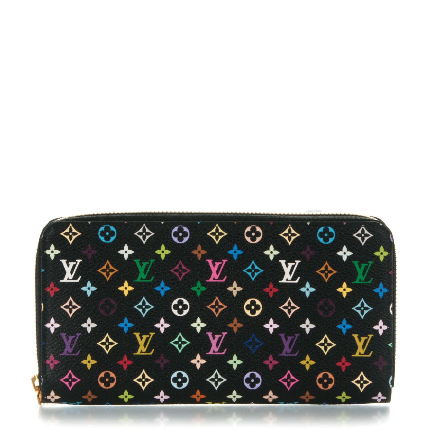 Monogram Multicolor Zippy Wallet Black Grenade