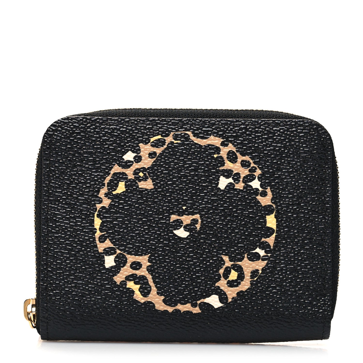 Louis Vuitton Monogram Giant Jungle Zippy Coin Purse Black 1 of 8