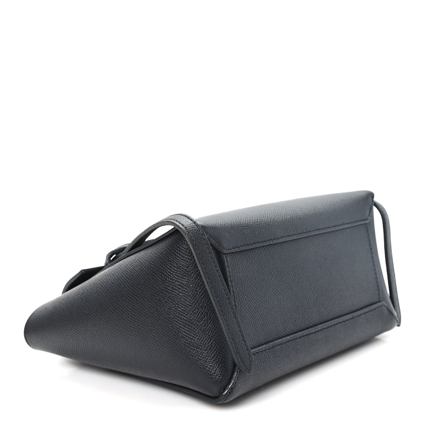 Grained Calfskin Nano Belt Bag Black