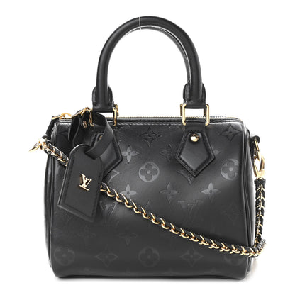 Louis Vuitton Monogram Ink Speedy BB Black 1 of 13