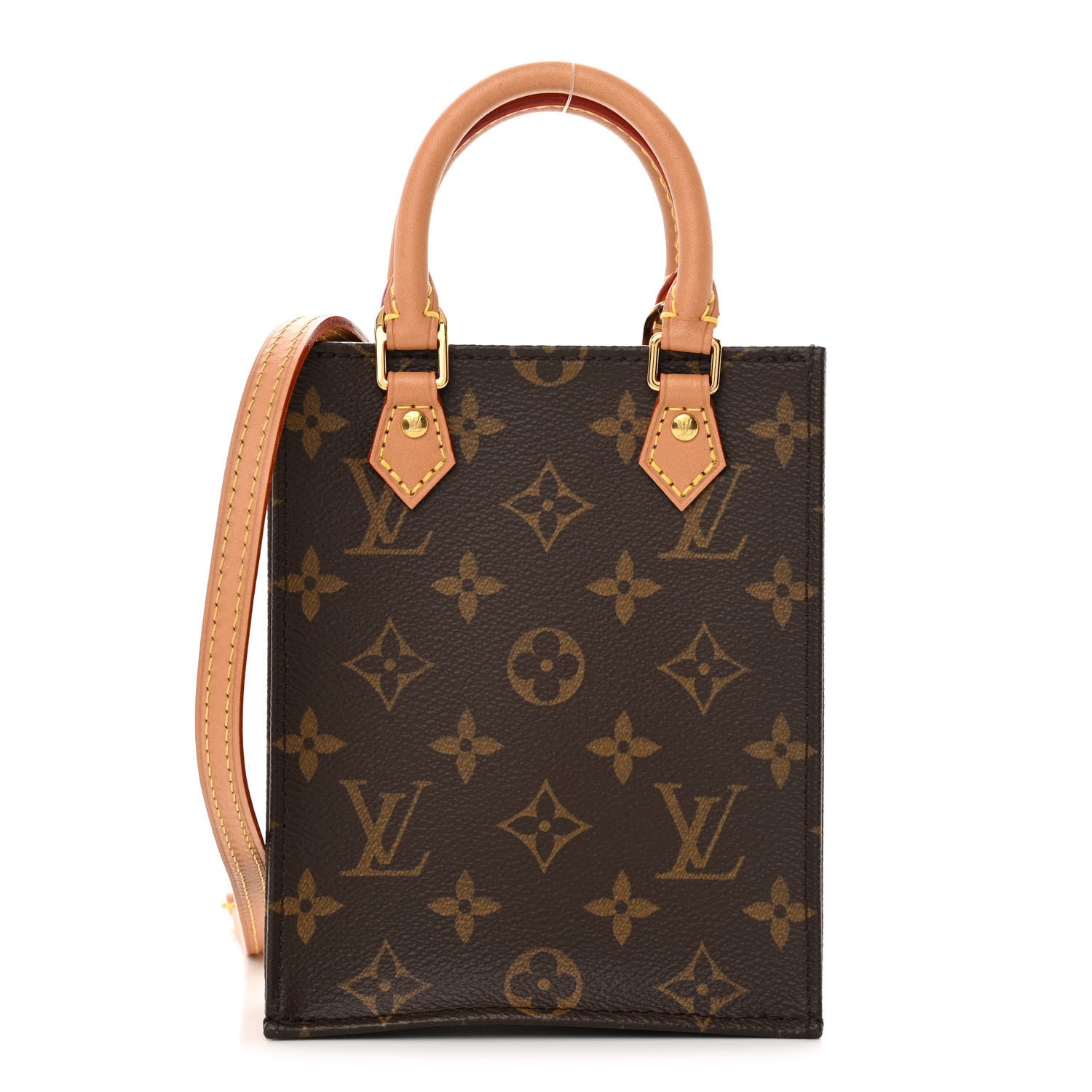 Louis Vuitton Monogram Petit Sac Plat 1 of 14